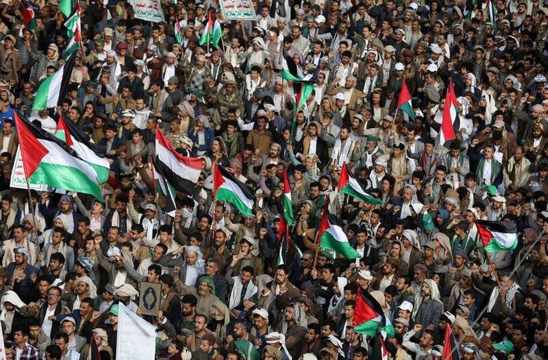 خروش حامیان فلسطین از مصر تا دانمارک