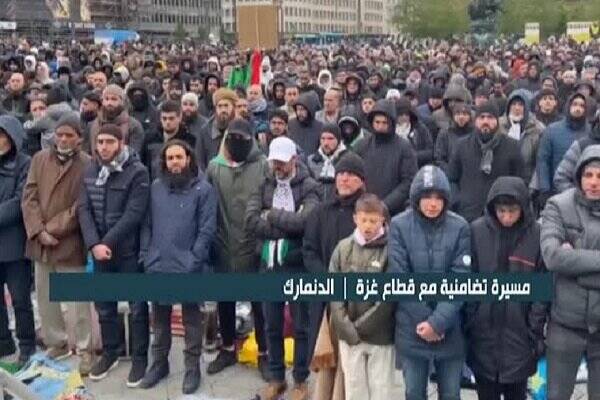 خروش حامیان فلسطین از مصر تا دانمارک