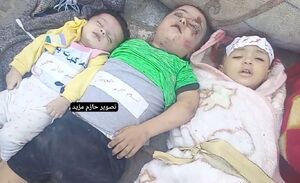 کودکانی که در بمباران اخیر غزه برای همیشه خوابیدند!