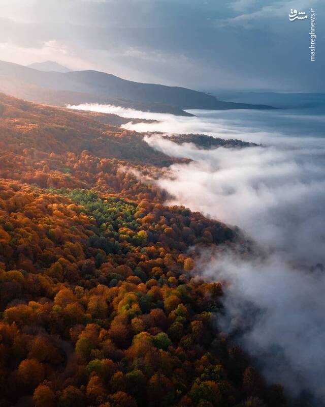 چند قاب زیبا از روزهای پاییزی مازندران