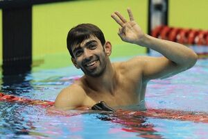 مدال طلا و نقره ۱۰۰ متر قورباغه به ایران رسید