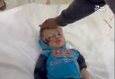 فیلم/ این کودک هم برای همیشه خوابید!