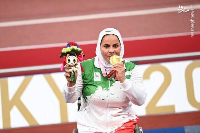 عکس/ اولین طلایی ایران در پاراآسیایی با رکوردشکنی