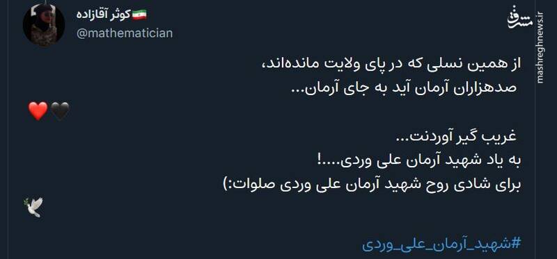 یک سال پس از شهادت آرمان عزیز چگونه گذشت؟ 29