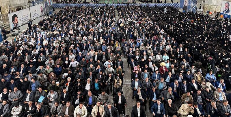 حواشی همایش انتخاباتی 4000 نفری جبهه انقلاب + فیلم 3