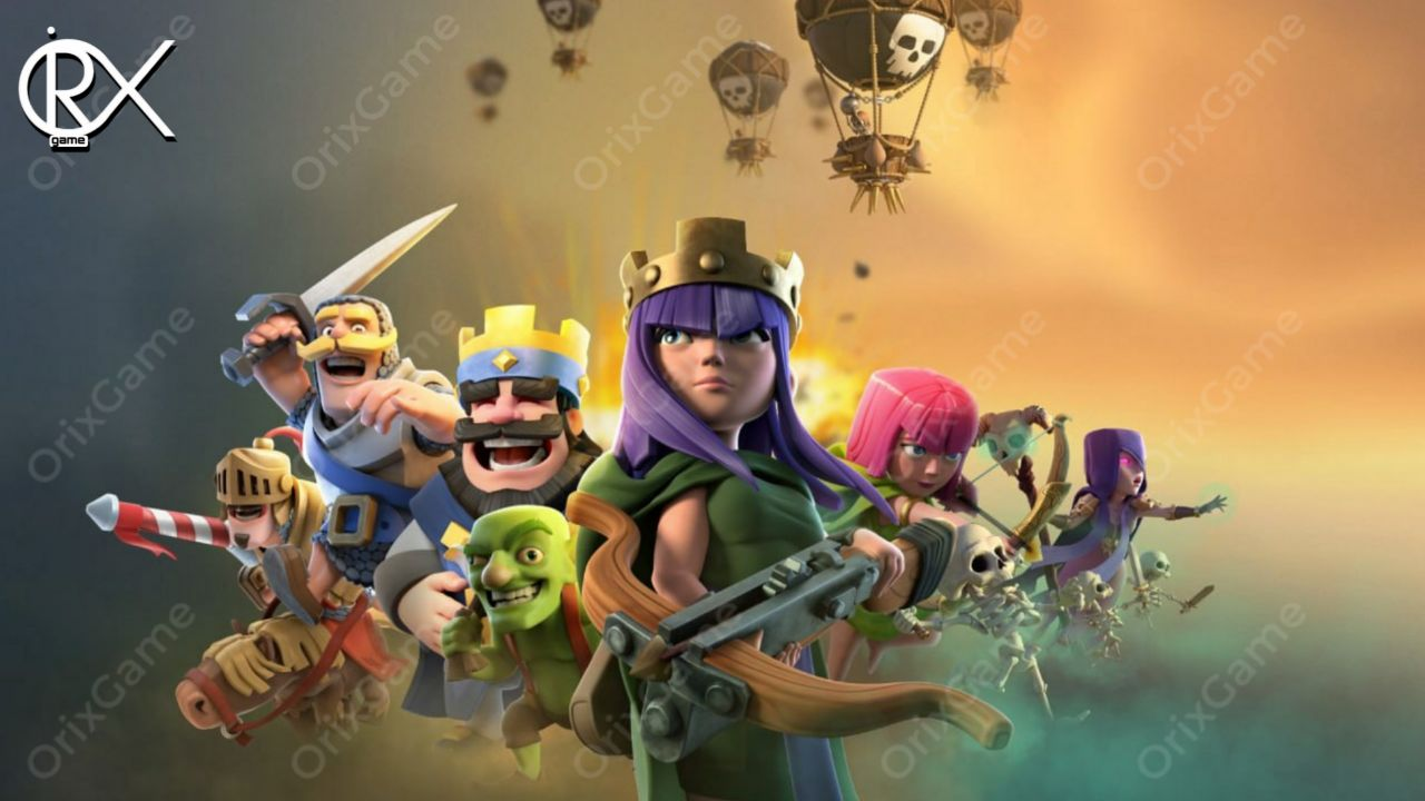 خرید رویال پس کلش رویال و واریز در 3 دقیقه فقط در اوریکس گیم