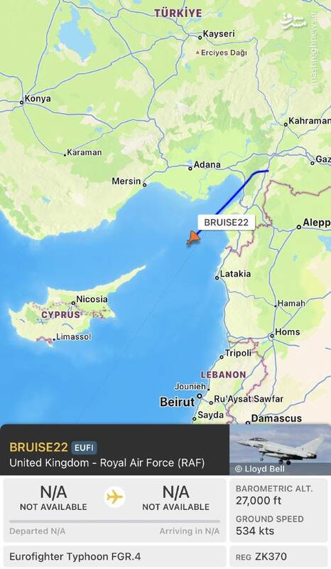 علت گشت زنی جنگندههای انگلیس در حریم هوایی ترکیه چیست؟