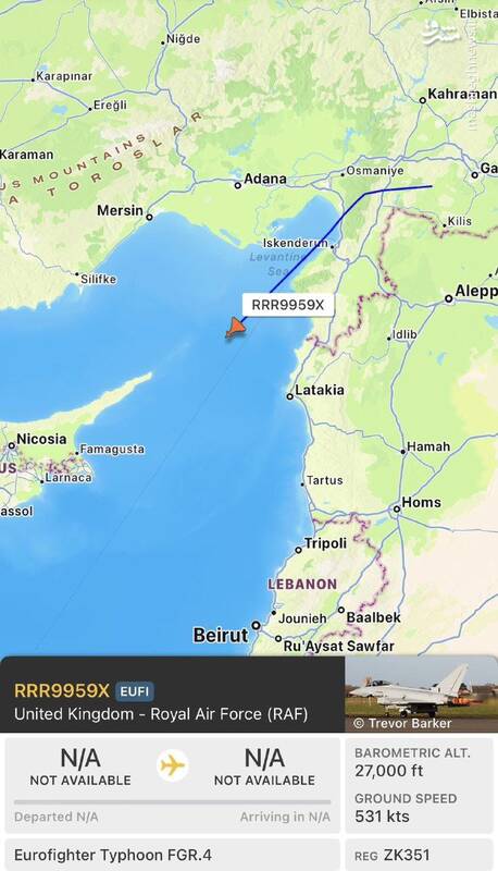 علت گشت زنی جنگندههای انگلیس در حریم هوایی ترکیه چیست؟