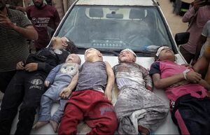 ۵ کودک شهید فلسطینی از یک خانواده