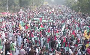 خروش پاکستانی‌ها در حمایت از غزه و فلسطین