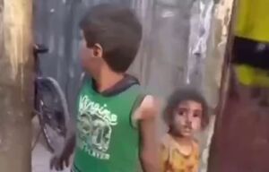 فیلم/ یکی از غم انگیزترین لحظه‌ها در غزه این است!