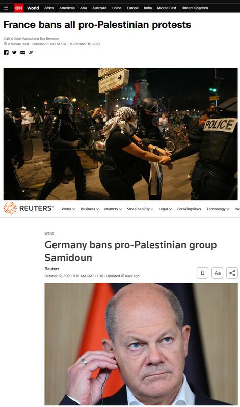 از اوکراین حمایت کنید ولی حق حمایت از فلسطین را ندارید+فیلم