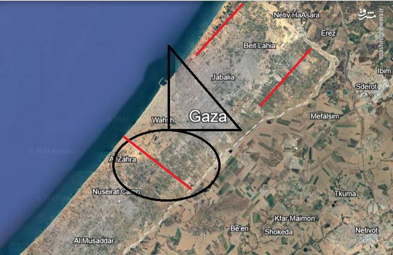 آیا خبر محاصرۀ کامل شهر غزه توسط ارتش اسرائیل صحت دارد؟ 