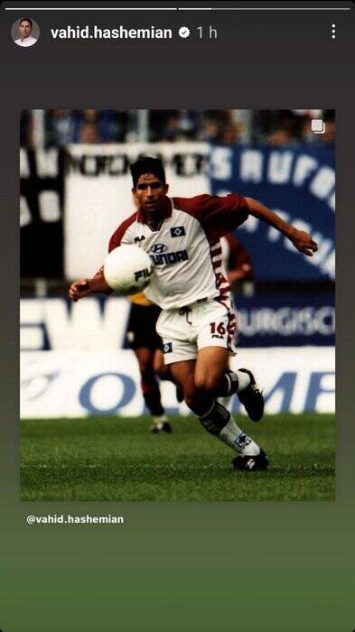 استوری معنادار هاشمیان در واکنش به صحبتهای مدیرعامل استقلال +عکس