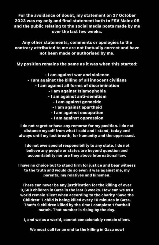 واکنش فوتبالیست اخراجی به خاطر حمایت از فلسطین: فدای سر غزه! +عکس