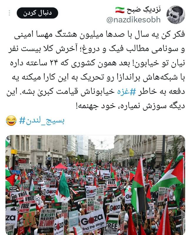 واکنشها به تشکیل بسیج در لندن و فرانسه