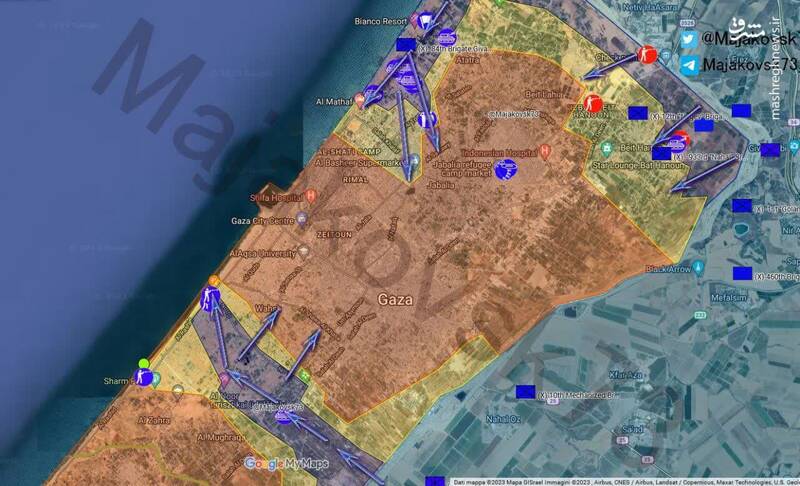تمرکز ارتش اسرائیل: نفوذ به مناطق شهری در نوار غربی غزهی شمالی