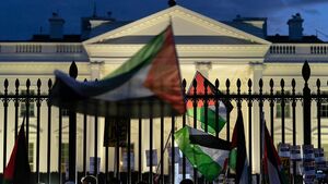 تظاهرات چند هزار نفری حامیان فلسطین در آمریکا