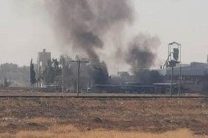 پایگاه آمریکایی «QASRC» در حسکه سوریه هدف حمله پهپادی قرار گرفت