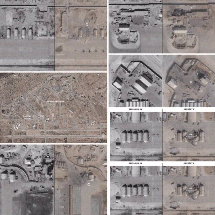 تکذیب اظهارات ترامپ در خصوص حمله موشکی ایران به پایگاه عینالاسد