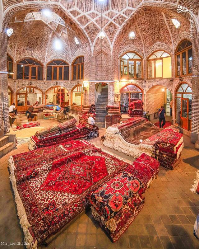 قابی تماشایی از زندهترین بازار تاریخی ایران