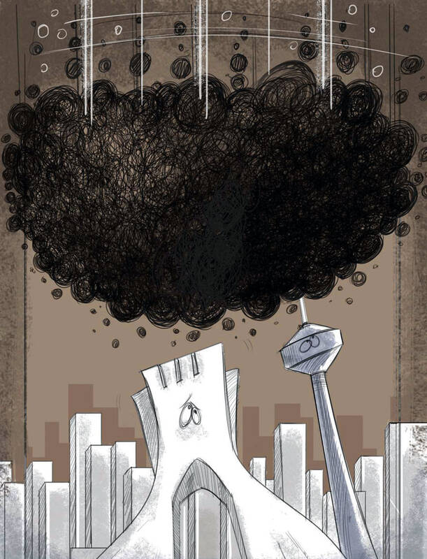 نسخه طب ایرانی برای آلودگی هوا