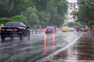 بارش باران در برخی نقاط کشور