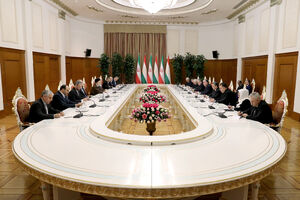 نشست مشترک هیئت‌های عالیرتبه ایران و تاجیکستان