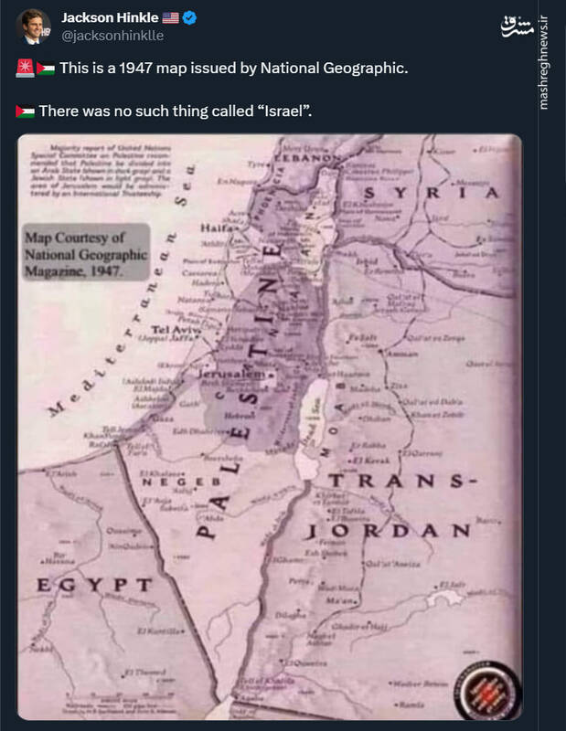 از ابتدا چیزی به نام اسرائیل وجود نداشت