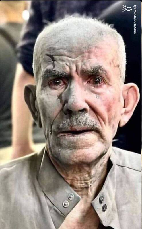 عکس/ برای این مرد فلسطینی شما تیتر بزنید