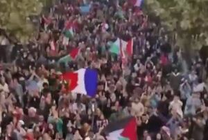 فیلم/ تظاهرات هزاران نفر در مارسی برای توقف جنگ در غزه