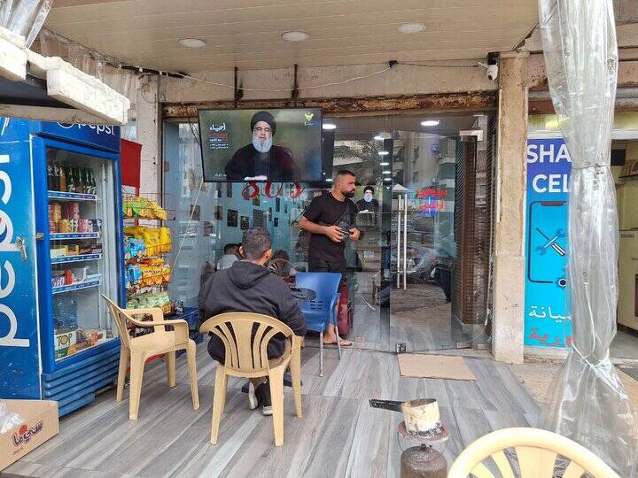 حاشیه های سخنرانی نصرالله/ از وضعیت مشابه دربی تا تیراندازی هوایی