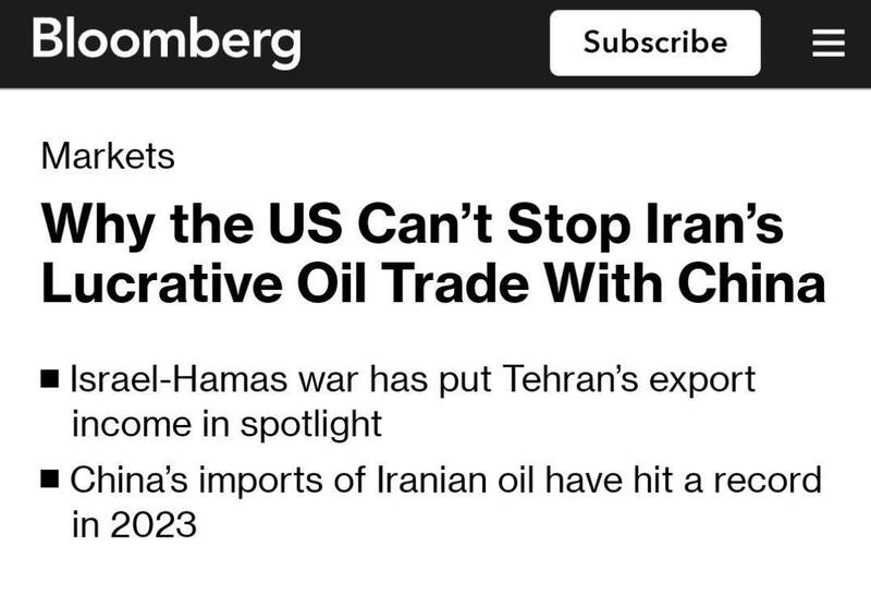 عقبنشینی بلومبرگ از ادعای توافق پنهانی ایران و آمریکا در فروش نفت