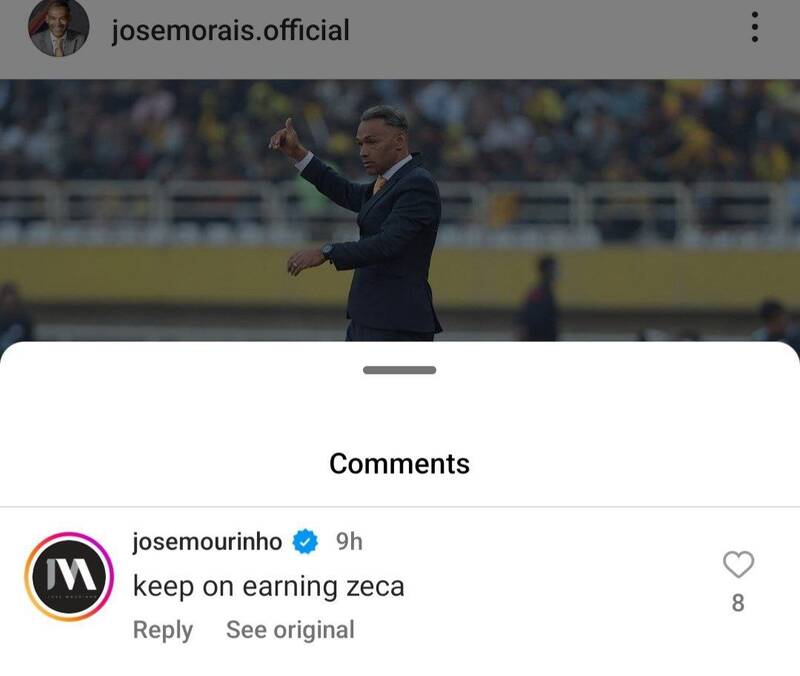 کامنت آقای خاص فوتبال جهان برای مورایس