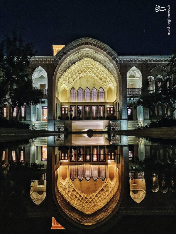 معماری ایرانی-اسلامی در سرای عاملیهای کاشان