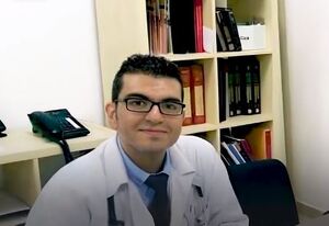 فیلم/ آخرین گفتگوی پزشک فلسطینی با پدرش قبل از شهادت