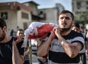 شهادت ۲۵ فلسطینی در شمال شهر غزه