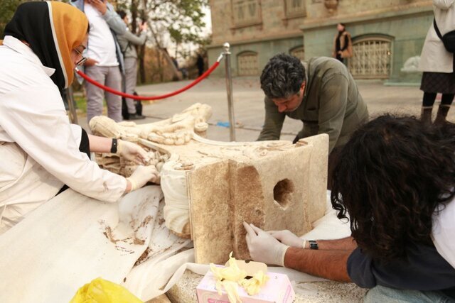 کشف یک شیء تازه در کاخ سعدآباد/ کارشناسان در حال مطالعات آزمایشگاهی هستند