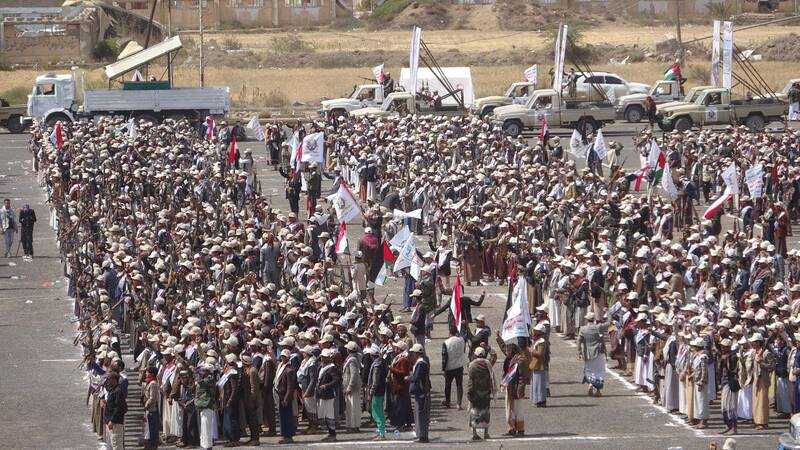 آموزش ۱۰ هزار نیروی بسیجی در یمن تحت عنوان طوفان الاقصی