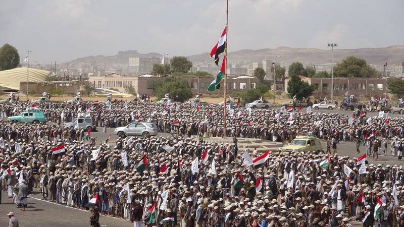 آموزش ۱۰ هزار نیروی بسیجی در یمن تحت عنوان طوفان الاقصی