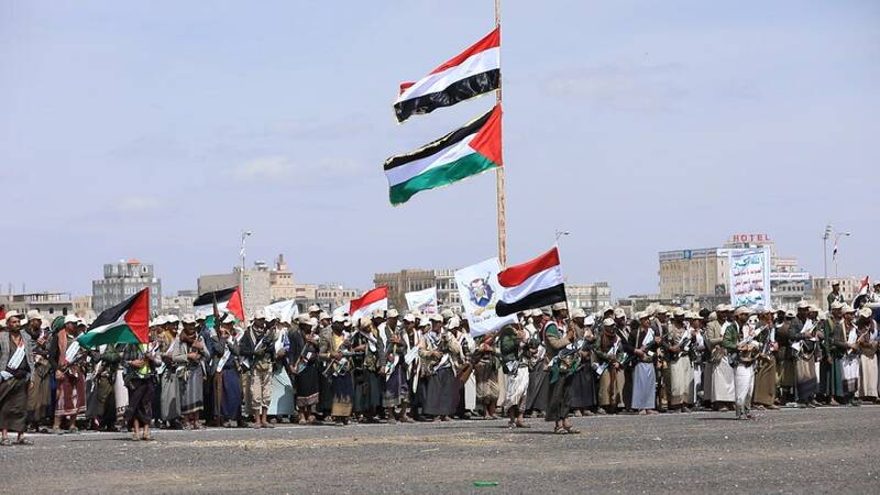 آموزش ۱۰ هزار نیروی بسیجی در یمن تحت عنوان طوفان الاقصی