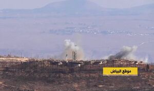 فیلم/ حمله حزب‌الله به سامانه‌های راداری پایگاه‌های اسرائیلی در نزدیکی مرز لبنان