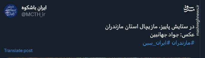 غرق در پاییز زیبای مازیچال