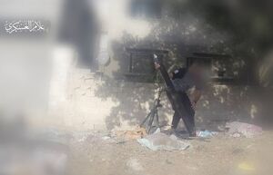 فیلم/ شلیک خمپاره‌های قسام به سمت نیروهای اشغالگر