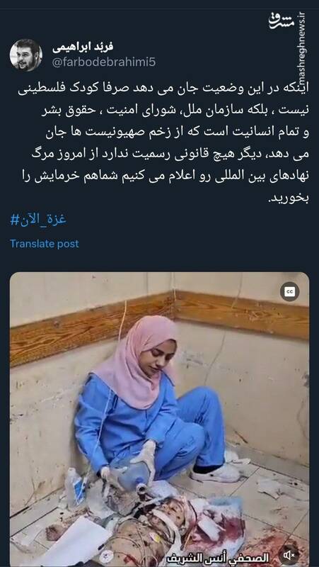 امروز باید مرگ نهادهای بینالمللی را اعلام کرد