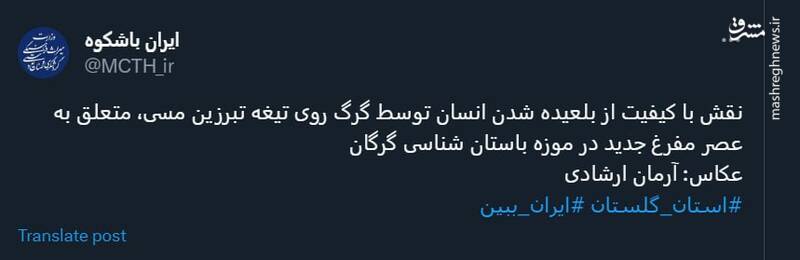 انسانی که بلعیده شد؛ اثری از «عصر مفرغ»