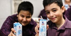 توزیع شیر از هفته آینده در مدارس ابتدایی، سراسری می‌شود