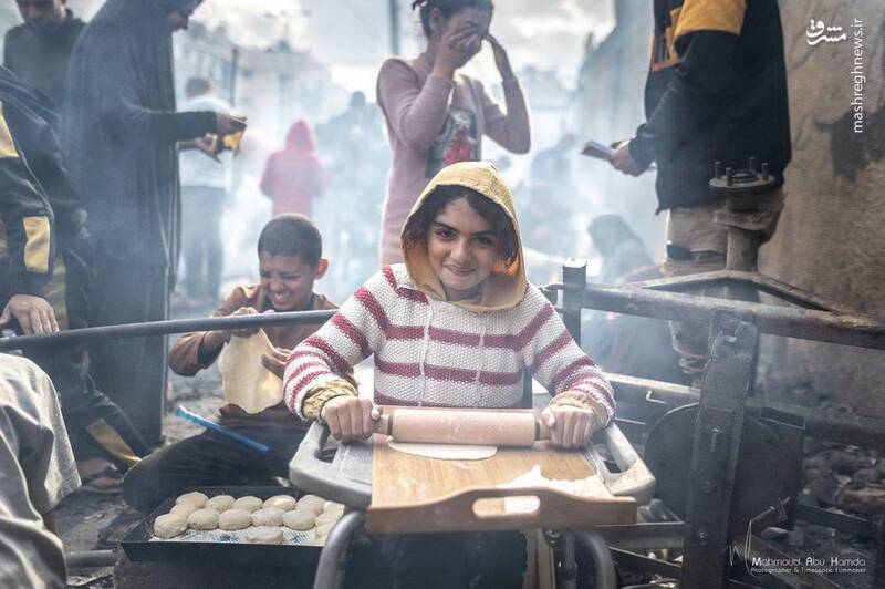 مقاومت در غزه به حدی زیباست که انگار کیکه!