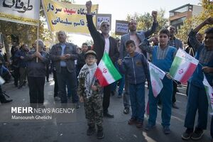 تجمع بزرگ الی بیتالمقدس در تهران آغاز شد