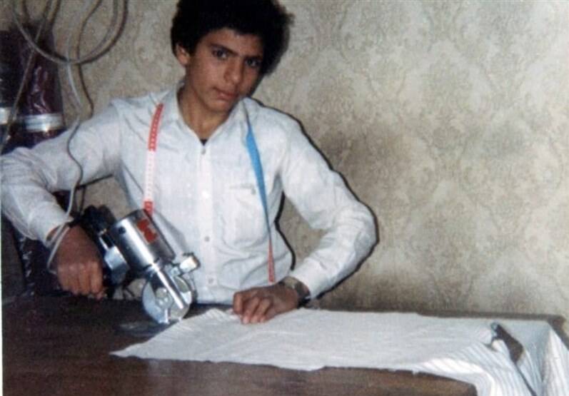 مادری که به سفارش پسرش، تنها گریه کرد